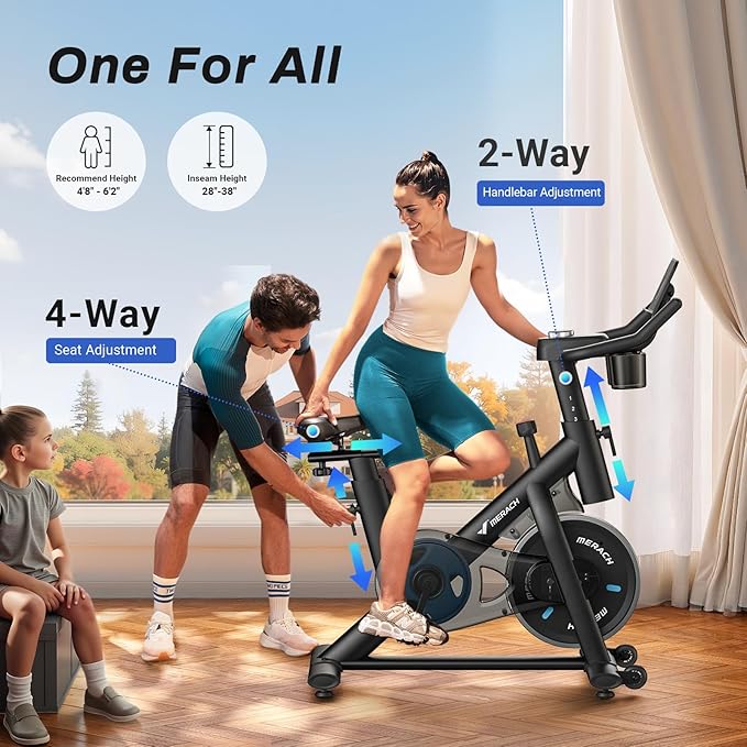 Adjustable seat and handlebars